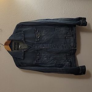 Eddie Bauer Denim Jacket - Blue - Large
